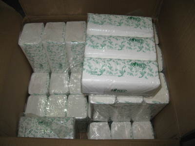 銀川市玉松紙制品廠銷售心相印130抽商用紙